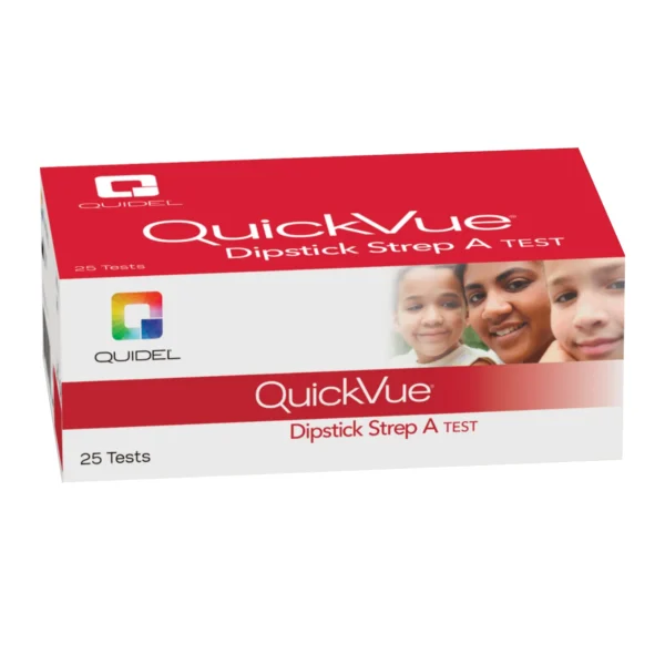 QUIDEL CORP 20108 TEST KIT, QUICKVUE STREP DIP STICK (50/KT 12KT/CS)