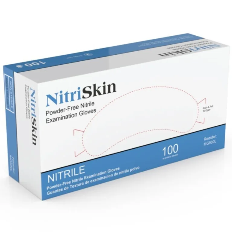 Medgluv Nitriskin Nitrile Gloves, Pack of 2
