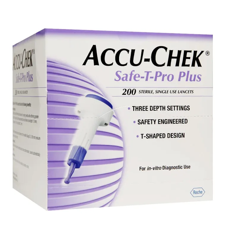 ACCU-CHEK Safe-T-Pro Plus Lancet (200 count)