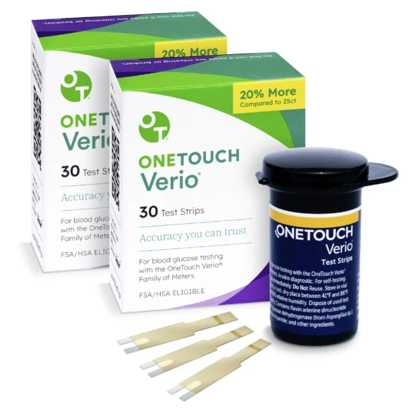 One Touch Verio Test Strips (60 count)