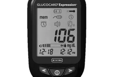 Glucocard Expression Blood Glucose Meter Kit