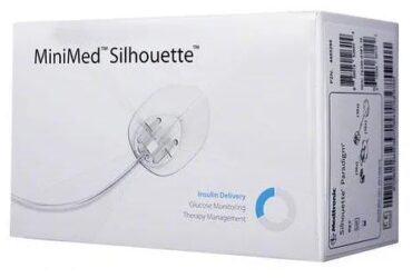 MMT382 MiniMed Paradigm Silhouette 13mm 43 Full Set Infusion set