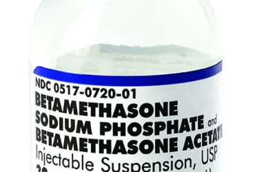 AMERICAN REGENT 	517072001	BETAMETHASONE SOD PHOS/ACE, MDV 6MG/ML 5ML