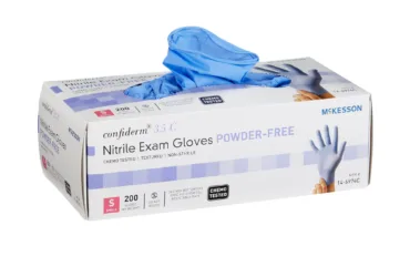 MCKESSON MEDSURG	14-6974C	GLOVE, EXAM NITRL PF BLU SM (200/BX)