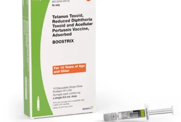 GLAXOSMITHKLINE	58160084252	BOOSTRIX, SYR 2.5-8.5MG/0.5ML 0.5ML (10/PK)