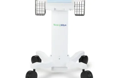 WELCH ALLYN INC. 105341 CART, ECG 1SHLF 2WRE BASKETS 4WHEELS WHT