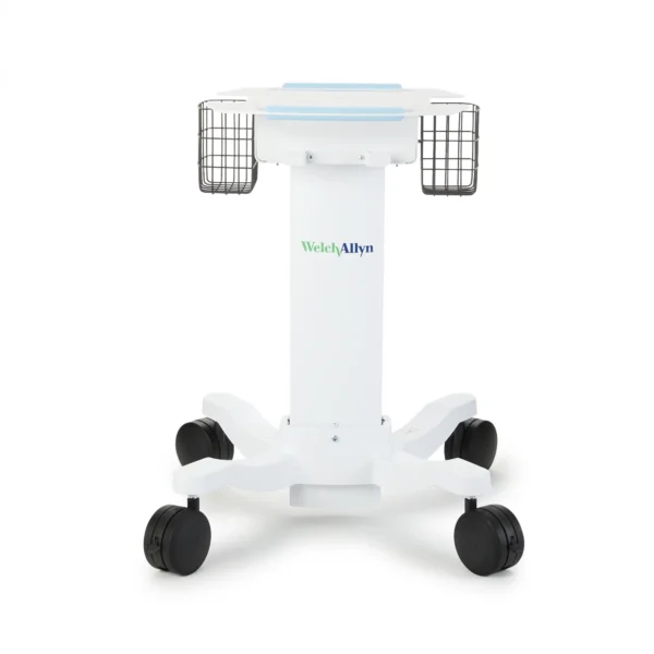 WELCH ALLYN INC. 105341 CART, ECG 1SHLF 2WRE BASKETS 4WHEELS WHT