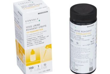 MCKESSON MEDSURG 121-10SG Urine Test Strips – 100 Strips/Box