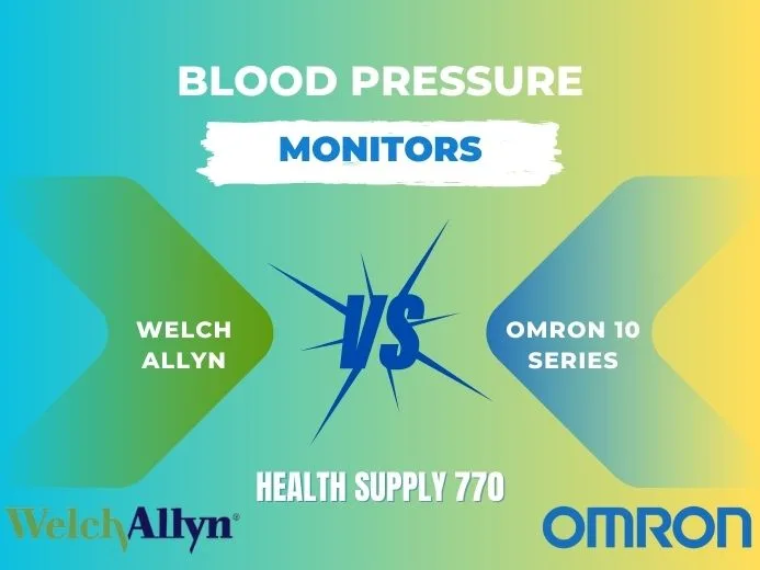 welch allyn blood pressure monitors vs Omron 10 Series