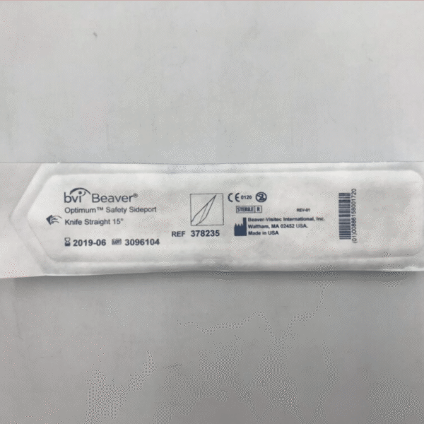 378235 BEAVER VISITEC OPTIMUM SAFETY SIDEPORT CATARACT KNIFE 10BX