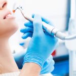 Medical Blue Nitrile Exam Gloves NGPF-7003 (Box of 100) L - Image 4