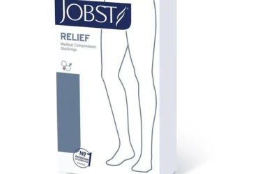 114058 JOBST RELIEF 20-30 MMGH, THIGH HIGH, SILICONE BAND