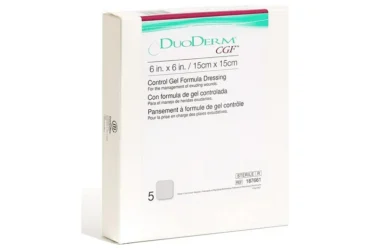 CONVATEC 187661 DUODERM STERILE CGF GEL DRESSING 6”x6” 5BX