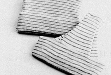 ENCOMPASS 80004 UNISEX INFANT CAP, PINK, BLUE STRIPE, CS200