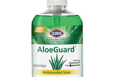 32378 CLOROX ALOEGUARD ANTIMICROBIAL PUMP 18oz, CS12