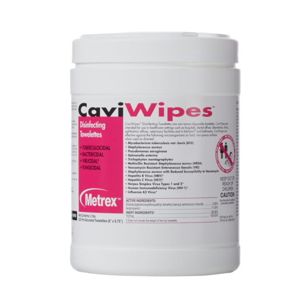 10-1090 CaviWipes Wipes Disinfectant 220/Cn, 12 CN/CA