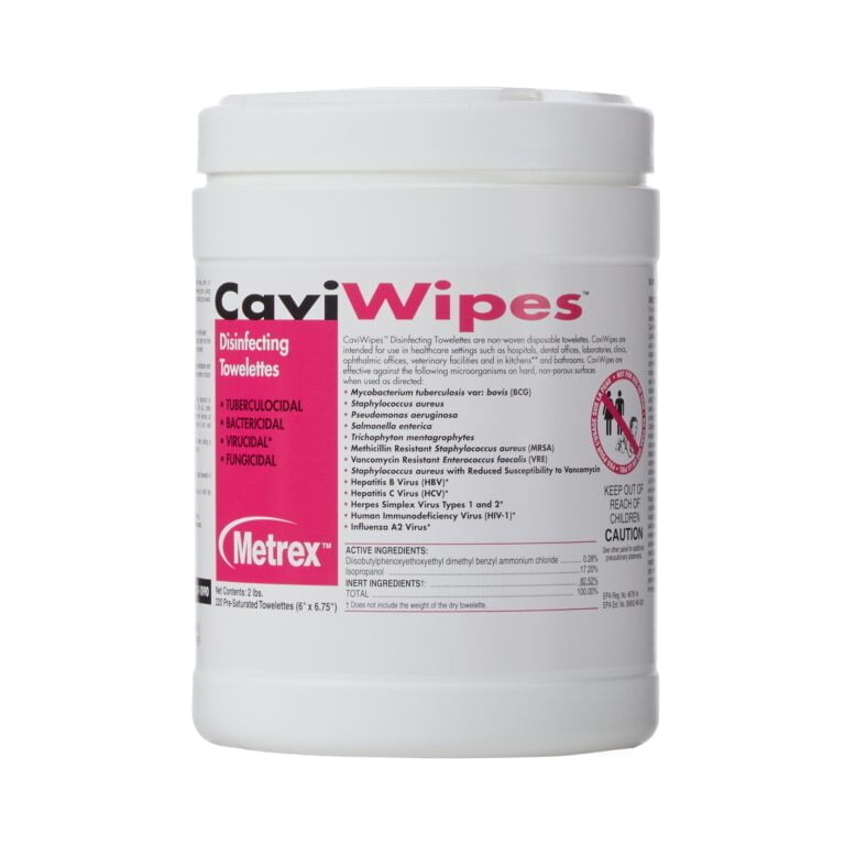 10-1090 CaviWipes Wipes Disinfectant 220/Cn, 12 CN/CA