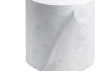 290096 PREM SOFT HRD ROL TWL WHT LEAF 6/575 6CS