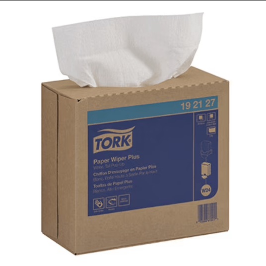 ESSITY/TORK 192127 PAPER WIPER + POP-UP 1PLY WTE 16.3"X9.3" 8/CS