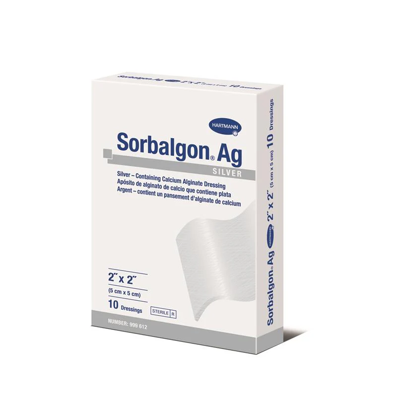 71iI-H0QVZL._AC_SX679_PIbundle-4,TopRight,0,0_SH20_ HARTMANN 999612 SORBALGON AG STERILE 5X5CM P10 DRESSING 10BX