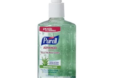 9674-12 GOJO SANITIZER,PURELL HAND PUMP W/ALOE 8OZ (12/CS)