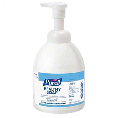 5742-06 GOJO PURELL ANTIMICROBIAL FOAM PUMP HANDWASH W. 2% CHG 535ML 6CS