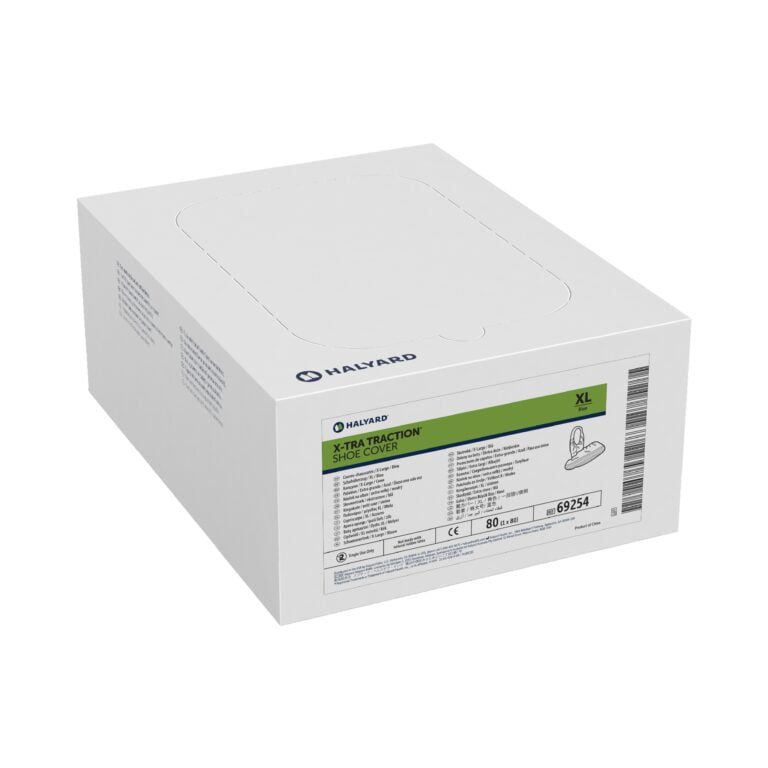 69254 HALYARD XTRA TRACTION SHOE COVER, XL, CS240