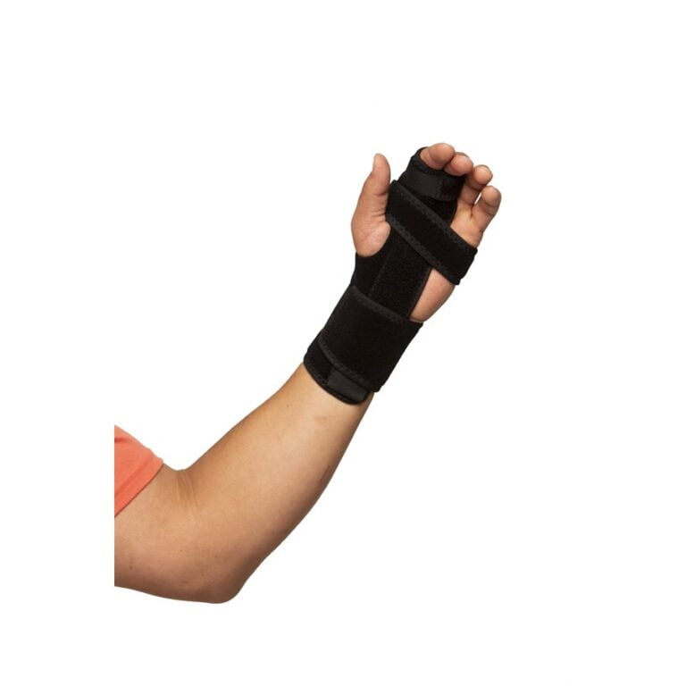 3848LT HELY-WEBER TKO WRIST SPLINT, BLACK, ONE SIZE FITS MOST