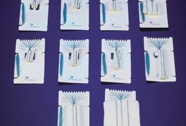 DEROYAL INDUSTRIES 30-059 STERILE RAYON NEURO SPONGES 20CS