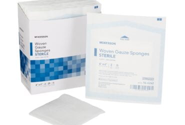 MCKESSON 16-4242 12-PLY GAUZE SPONGE 4x4, 2PK, STERILE 600CS