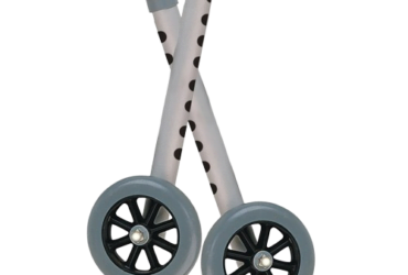 Drive Medical 10108WC Extended Height Walker Wheels and Legs Combo Pack