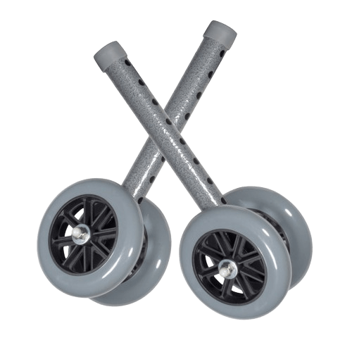 Drive Medical 10118SV Heavy Duty Bariatric Walker Wheels