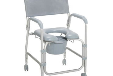 Drive Medical 11114KD-1 Lightweight Portable Shower Commode