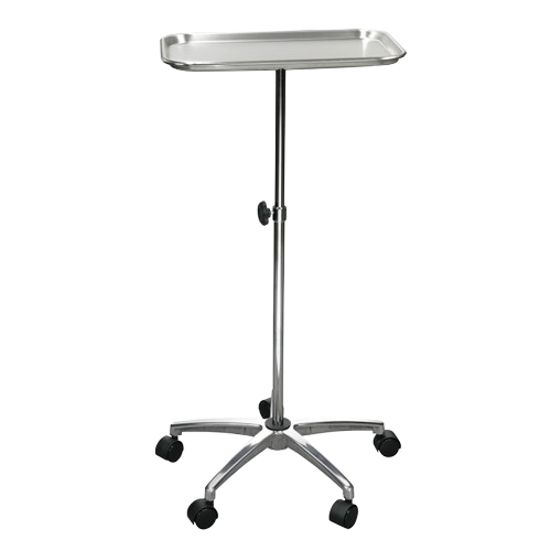 Drive Medical 13071 Mayo Instrument Stand with Mobile 5 Caster Base