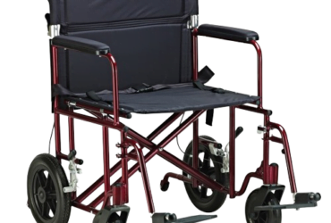Drive Medical ATC22-R Bariatric Heavy Duty Transport Wheelchair