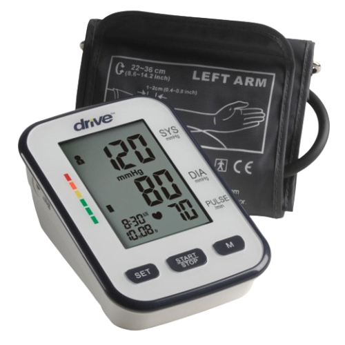 Drive Medical BP3400 Automatic Deluxe Blood Pressure Monitor Upper Arm