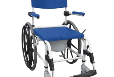 Drive Medical NRS185006 Shower Mobile Commode Transport Chair