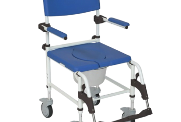 Drive Medical NRS185007 Shower Commode Transport Chair