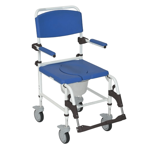 Drive Medical NRS185007 Shower Commode Transport Chair