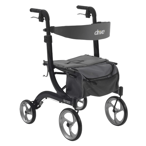 Drive Medical Nitro Euro Style Rollator Rolling Walker
