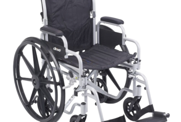Drive Medical Poly Fly Light Weight Transport Chair Wheelchair