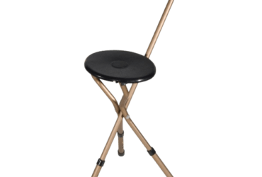 Drive Medical RTL10365-ADJ Folding Lightweight Cane Seat