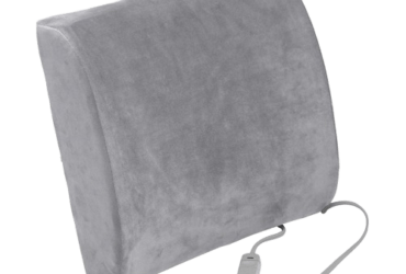 Drive Medical RTL2017CTL Comfort Touch Heated Lumbar Support Cushion