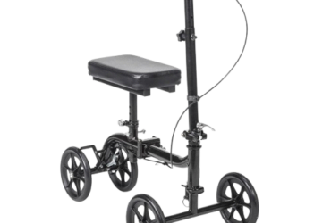 Drive Medical RTL799 Steerable Folding Knee Walker Knee Scooter