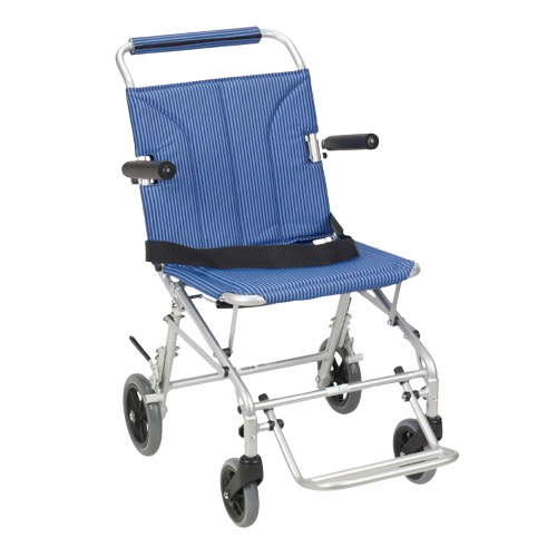 Drive Medical SL18 Super Light Folding Transport Wheelchair with Carry Bag