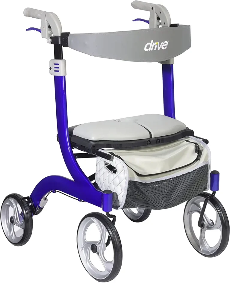 Drive Medical Nitro DLX Euro Style Rollator Rolling Walker
