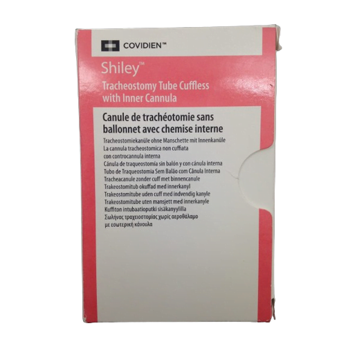 Shiley 8LPC Tracheostomy Tube Cuffless 81 mm Length with Inner Cannula