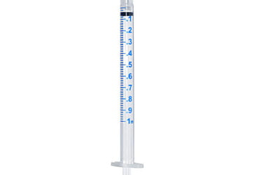 Sol-Millennium ORL070 Sol-M 1mL Oral Syringe Clear w/ Tip Cap - O-Ring (500/CS)