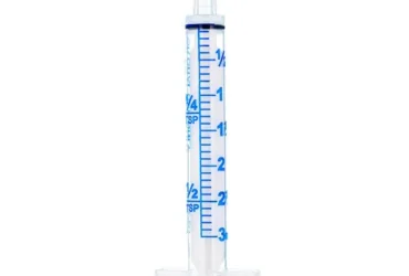 Sol-Millennium ORL073 Sol-M 10mL Oral Syringe Clear w/ Tip Cap - O-Ring