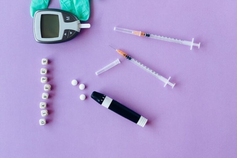 Insulin syringes, insulin pens, and glucose meters are necessary items for diabetics 